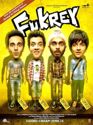 Fukrey (2013) Full Movie Bluray Download - 1GB - Movierulz